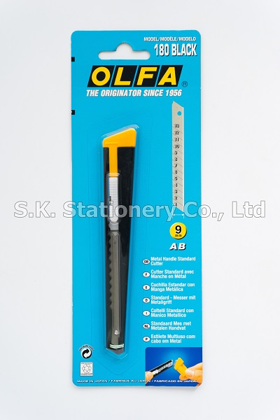 มีดคัตเตอร์ OLFA 180 BLACK