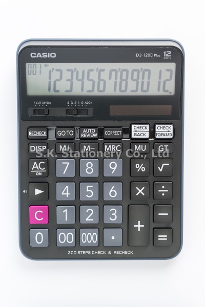 เครื่องคิดเลข CASIO  DJ-120D Plus