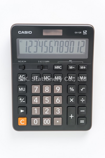 เครื่องคิดเลข CASIO  GX-12B