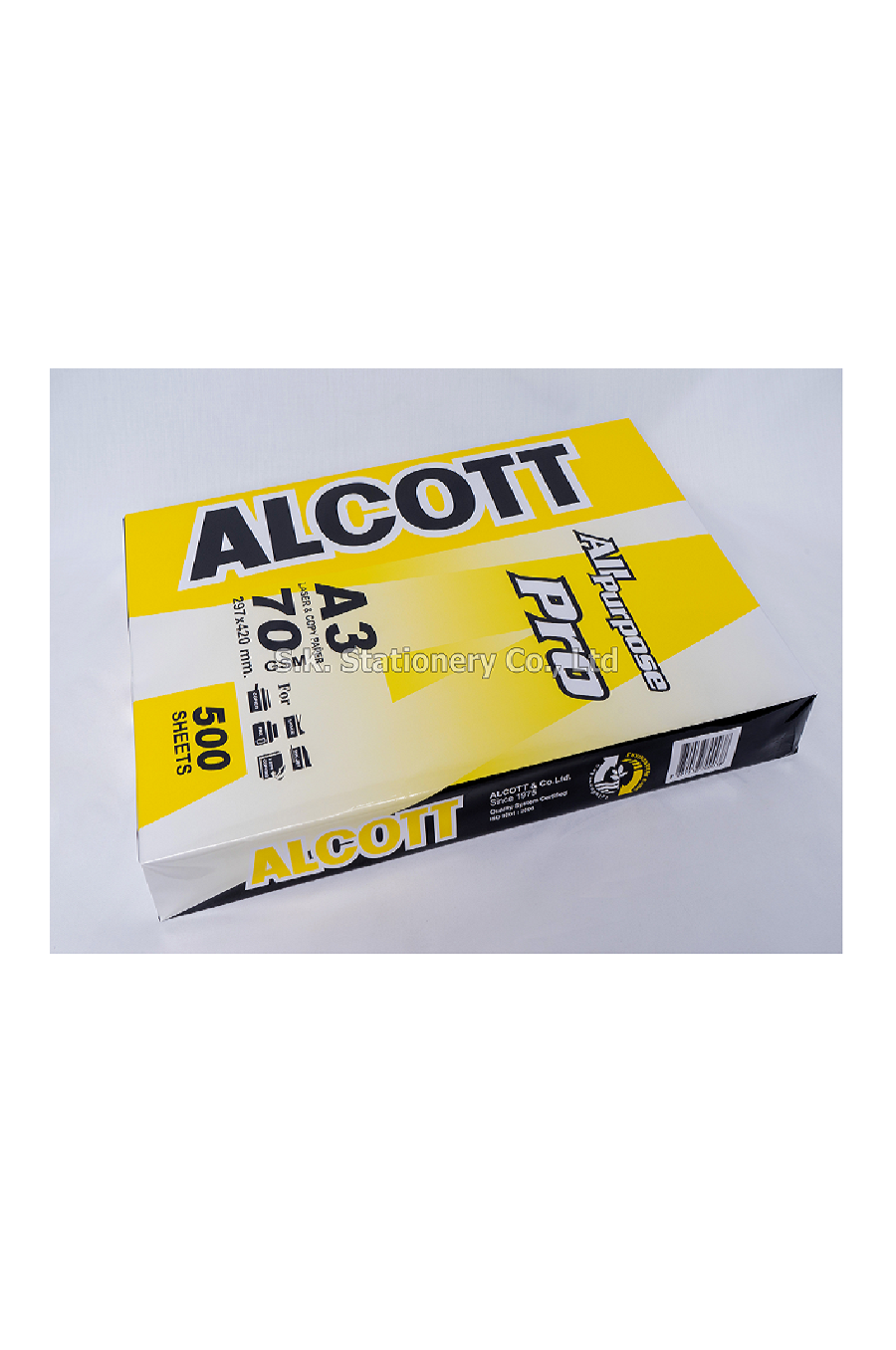 กระดาษถ่ายเอกสาร 70g A3 ALCOTT