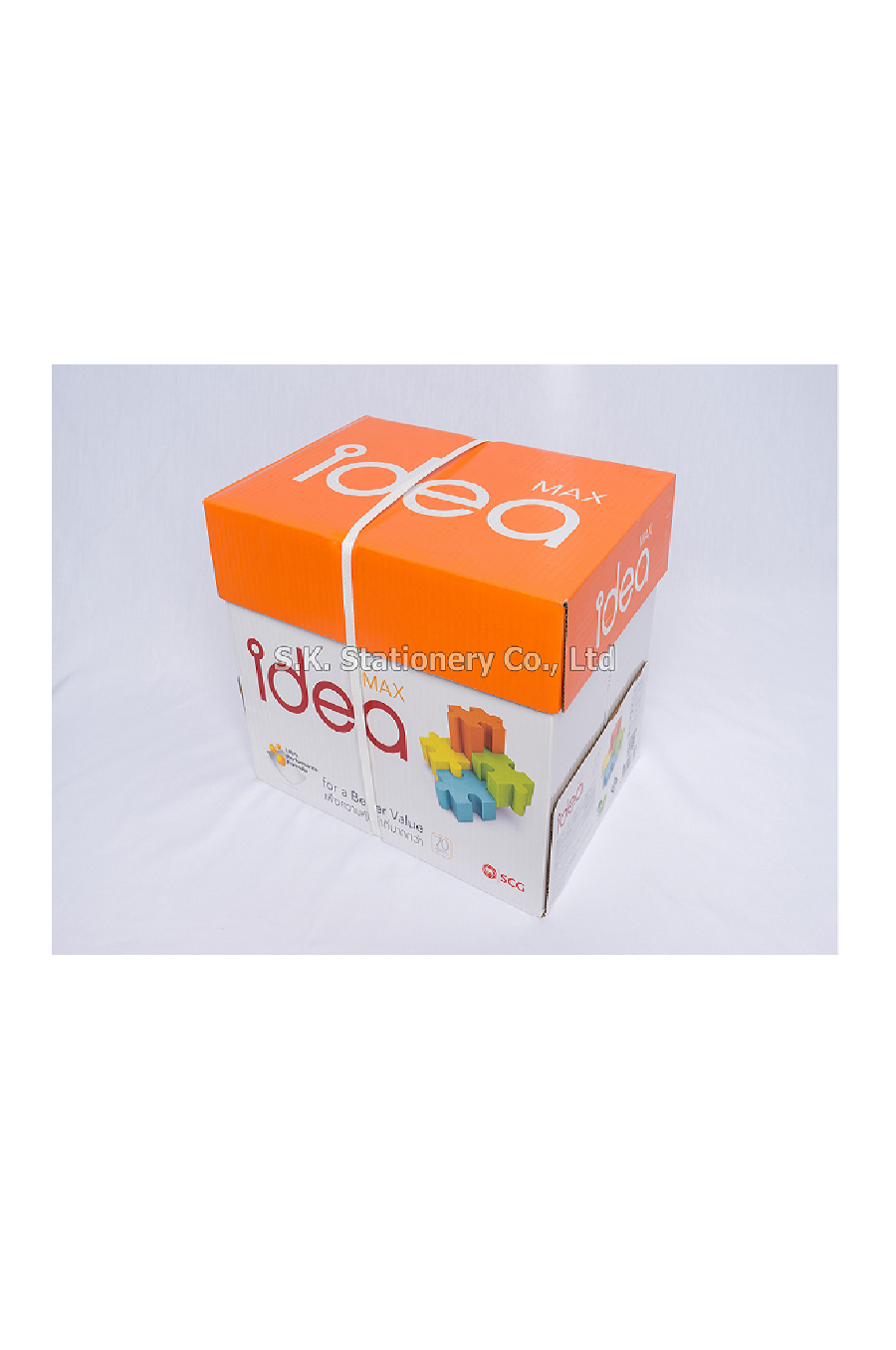 กระดาษถ่ายเอกสาร 70g A4 idea MAX