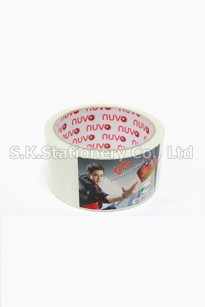 FILAMENT TAPE NUVO สีขาว (48mm. x 18m.)