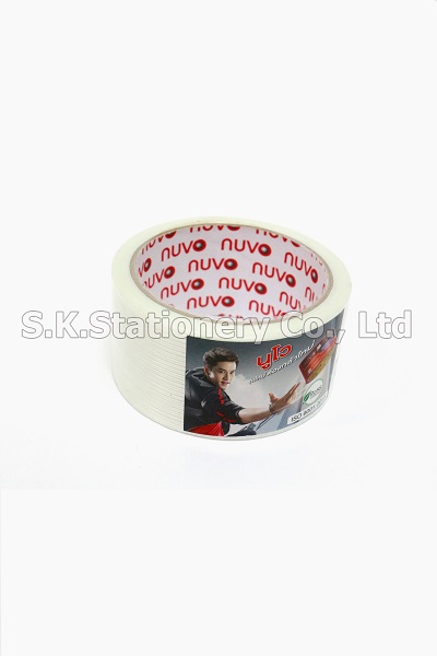 FILAMENT TAPE NUVO สีขาว (48mm. x 18m.)