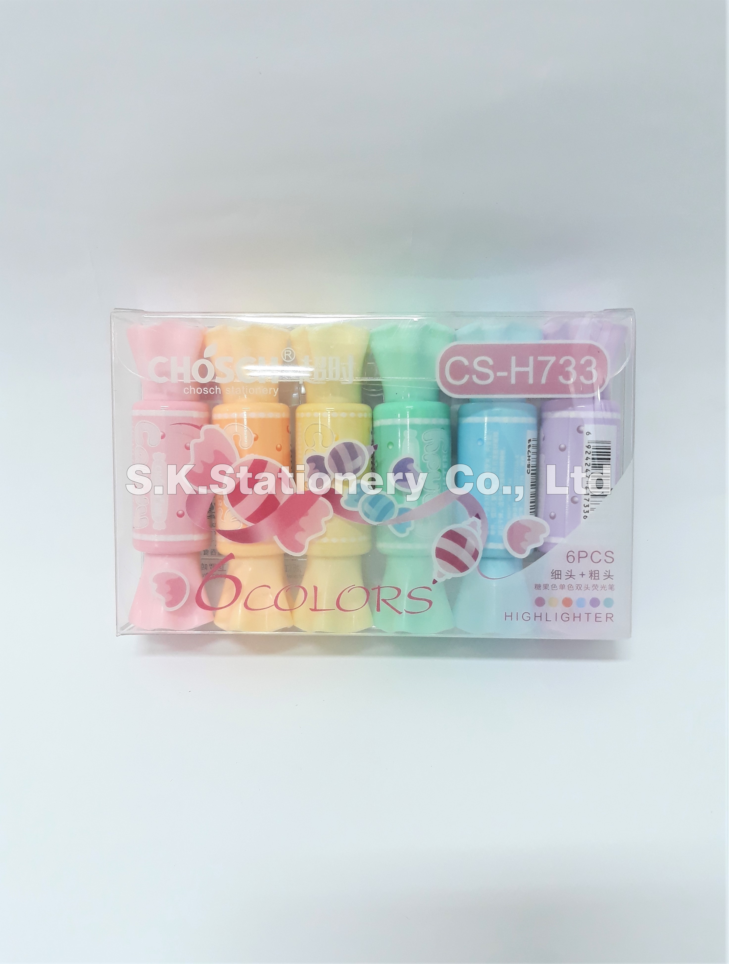 ชุดไฮไลท์ Candy ( 6 สี ) No.Cs-H733