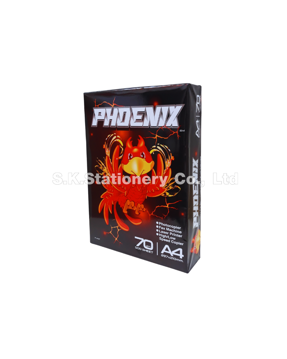 กระดาษถ่ายเอกสาร 70g A4 PHOENIX