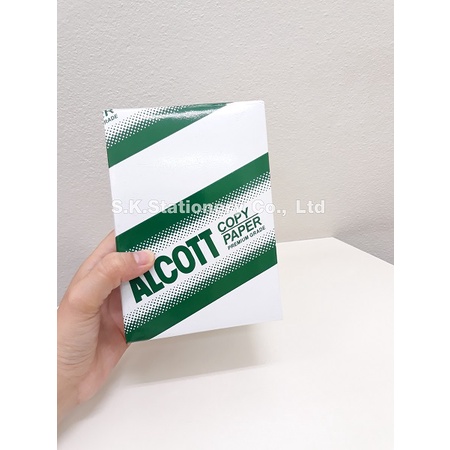 กระดาษถ่ายเอกสาร 80g A6 ALCOTT ( 6 รีม )